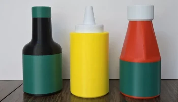 Играть в кухонные бутылки для соуса
