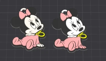 Симпатичный брелок для ключей Disney Babys/подвеска-ожер...