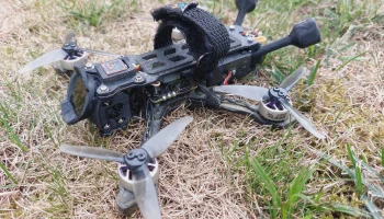 Крепление Volador VX3/VX3.5 Walksnail Moonlight с двойной... Крепление Volador VX3/VX3.5 Walksnail Moonlight с двойной...