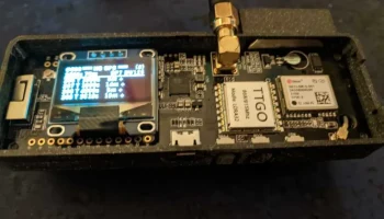 TTGO T-Beam V1.1 корпус под большую GPS антенну 2