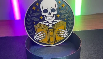Skeleton Reader - Книжный контейнер для хранения и диспле... 7