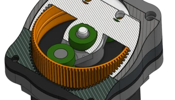 NEMA 17 Harmonic Drive; Деформационная волновая передача... 1