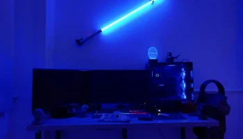 Horizontal, vertical or Diagonal wall mount for Light Saber