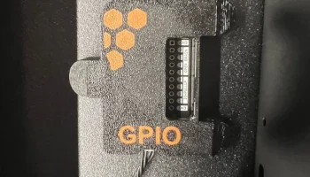 Крышка хакерборда Prusa GPIO с магнитами 6x3 мм и опцией ...