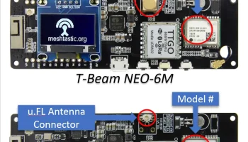 T-Beam v1.x корпус для Meshtastic 3