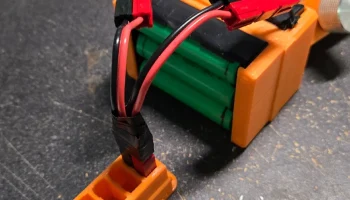 (tr)uSDX Battery Pack - обратный "ласточкин хвост" 2