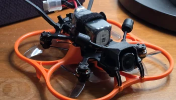 Навес Cinelog30 V3 с ушками антенны для DJI O4 Pro...