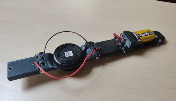 Держатель Prusa mini для камеры и освещения 3