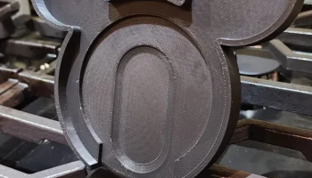 Подставка для ложек Mickey Head с отверстиями для магнито...