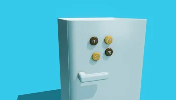 m&m magnet
