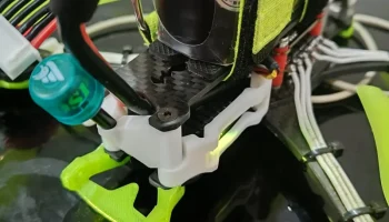 Защитный кожух VTX для FPV-дрона и адаптер для антенны...