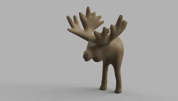3D магнит с лосем