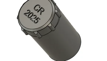 CR 2025 Батарейная трубка, 10 и 20 ячеек 1