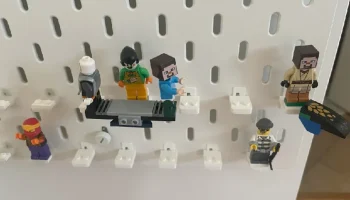 Держатель Lego Skadis (система блокировки) 1