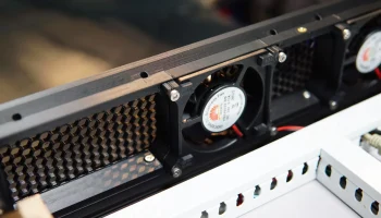 Плоская сетчатая юбка Voron 2.4 Крепление для вентилятора Плоская сетчатая юбка Voron 2.4 Крепление для вентилятора