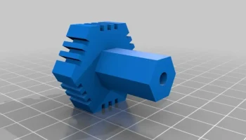 Шестигранная ручка ящика 1