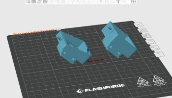 Flashforge - Натяжители ремней левый, правый (FlashForge...