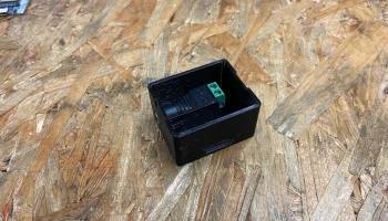 Чехол на защелках ESP32 D1 Mini с разъемом Power Jack 1