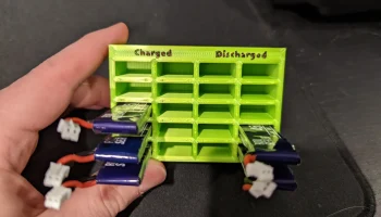 Держатель батареи 1S Lipo