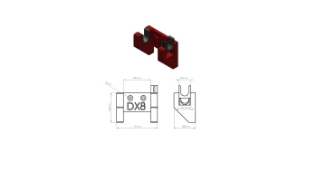 Настенное крепление для Spectrum DX8 G2 2