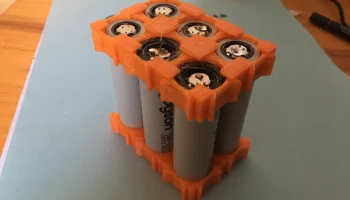 20700 2x3 3S2P Держатель литий-ионного аккумулятора 1