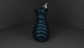 ваза-3d печать в процессе