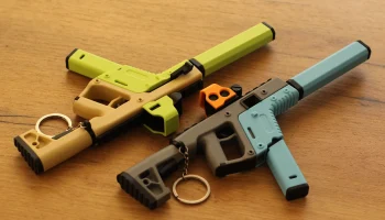 CRS Vector Pocket SMG - игрушка-брелок с непоседой