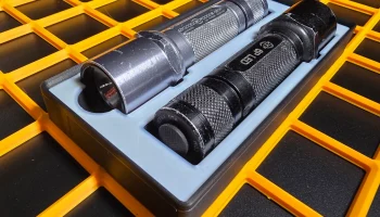 Модуль Gridfinity 2x4x3U для двух фонарей Surefire 6P