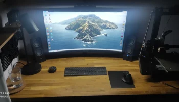 Полностью регулируемая световая панель монитора с RGB 5