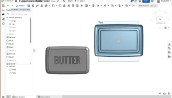 Масленка Tupperware 8