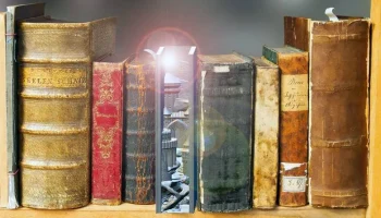 Вставка для книжной полки - Волшебная книга