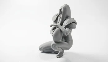 Спортивная фигурка девушки НФЛ Женские фигурки для 3D-пе... 1