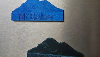 Магнит на холодильник Mount Baker 2