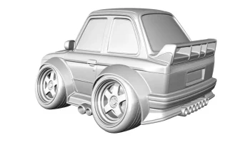 Карикатура BMW e30 M3 №2 4