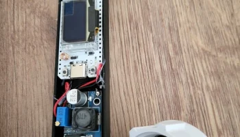 Каркас для размещения Heltec V3 в сантехнической трубе 4