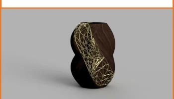 Ваза Stractum от 3D Poesie