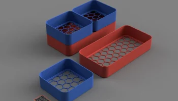 Штабелируемый стиль сота коробки для сушки 110x110x40mm ... 5