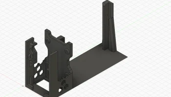 Чехол для сканера штрих-кода ESP32 - крепление под шкафом 4
