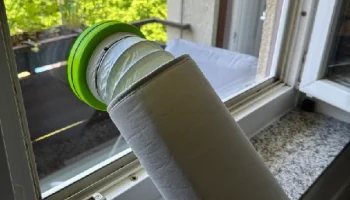 Abluftschlauch Plexiglas Durchf&uuml;hrung 120 мм