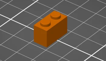 Стандартный размер LEGO Bricks 4