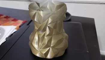 Округлая Граненая Ваза 1