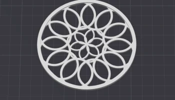 Circled coasters 8