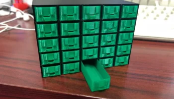 Parametric Vase-Mode Component Drawers