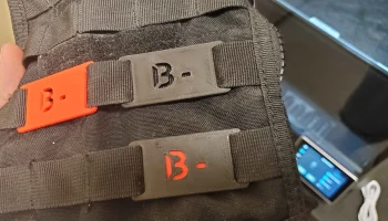 Теги группы крови Molle 4