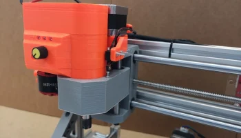 Обновление CNC 3018 с мотором BLDC шпинделя и зажимным п... 3