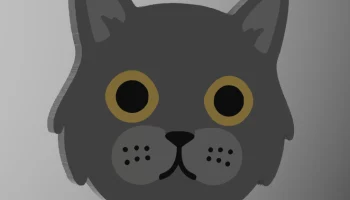 Магнит Cat для дверцы холодильника V2......