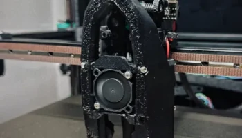 Voron 2.4 - крепление вентилятора Xoliath Fan 3010 1