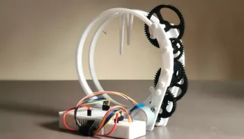 3D-печатные голографические часы с Arduino 2