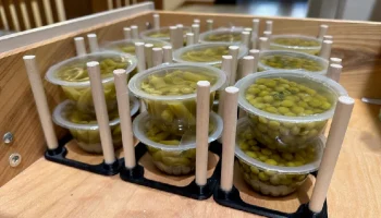 Укладчик контейнеров на одну порцию