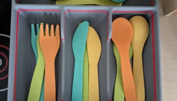 Детская игрушечная кухонная коробка для столовых приборо... 1